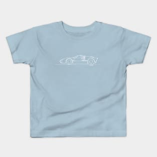 GT40 - Single Line Kids T-Shirt